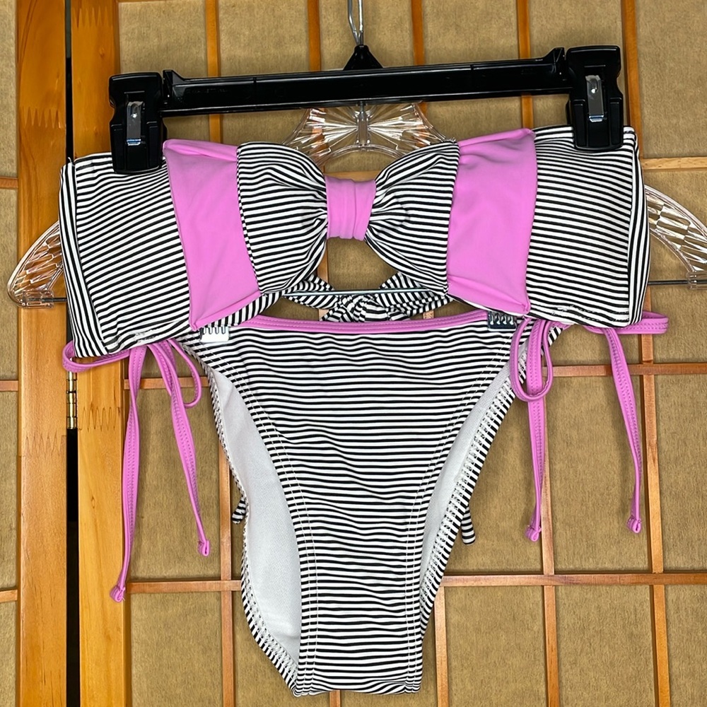 Pursuit Bikini Swimsuit Strapless Top Two Piece Flirty Swimsuit Bikini